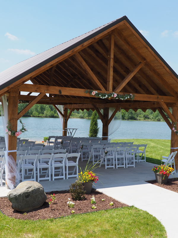 The Clark's Lakeside Wedding and Event Venue in Homer, Michigan